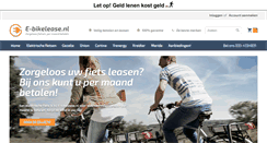 Desktop Screenshot of e-bikelease.nl